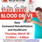Upcoming Event: Miller-Keystone Blood Center Blood Drive – 3/26